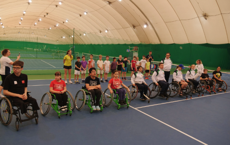 Адаптивный - теннис на колясках - Москва - 24 апреля 2023 - фото3