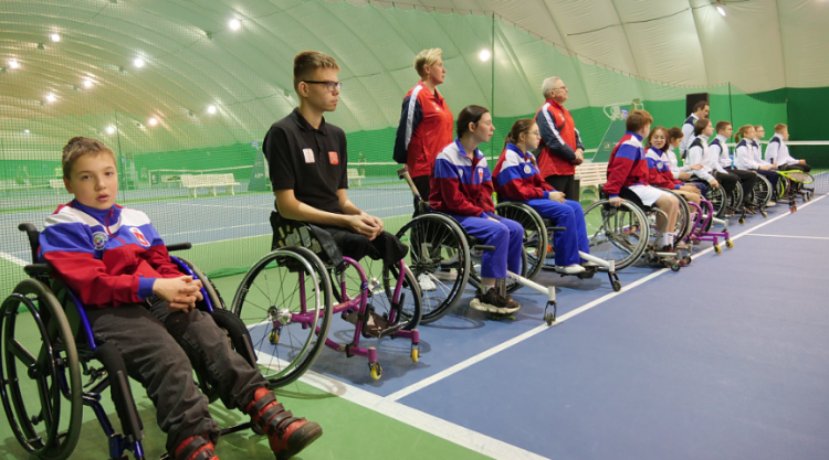 Адаптивный - теннис на колясках - Москва - фото14