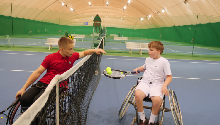 Адаптивный - теннис на колясках - Москва - фото5