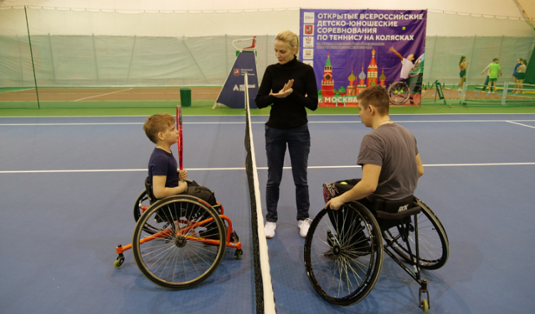 Адаптивный - теннис на колясках - Москва - фото7