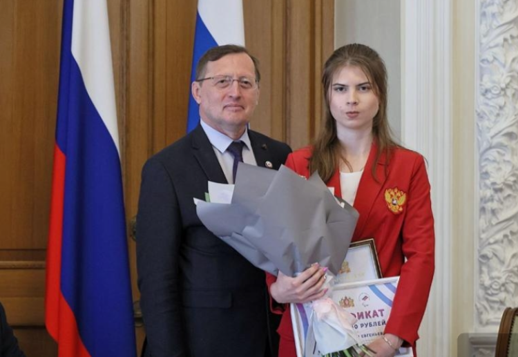 Адаптивный - зимние Игры паралимпийцев - чествование свердловчан - фото5