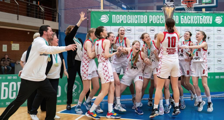 Баскетбол - Москва юниорки 2007 гр - фото1