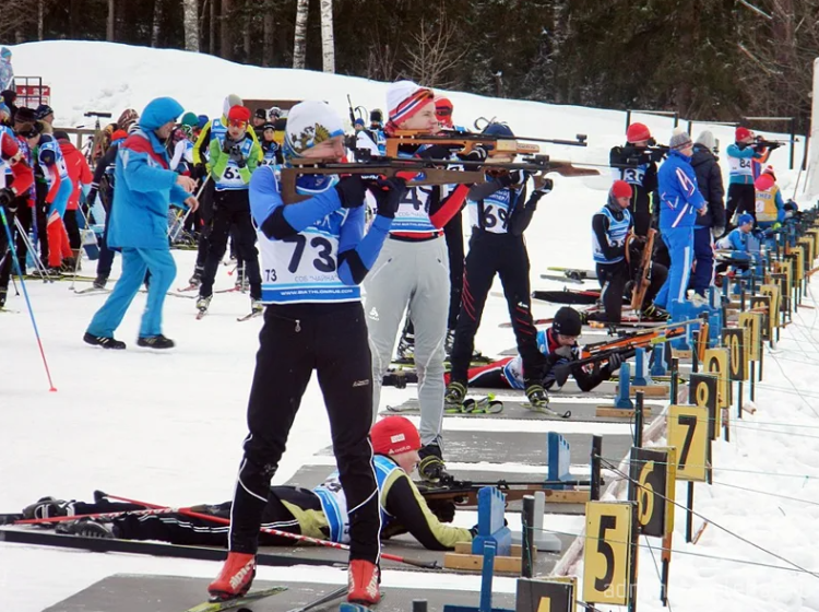 Биатлон - Смоленск 13-14 лет Снежный снайпер - фото1