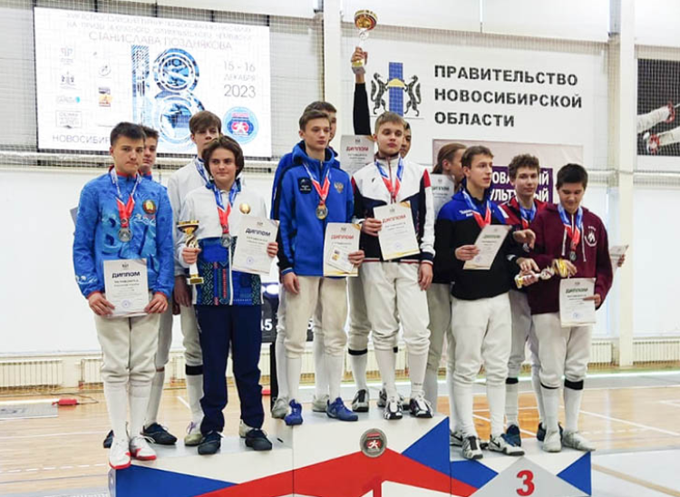 Фехтование - Новосибирск сабля - на призы Позднякова 2023 - фото3