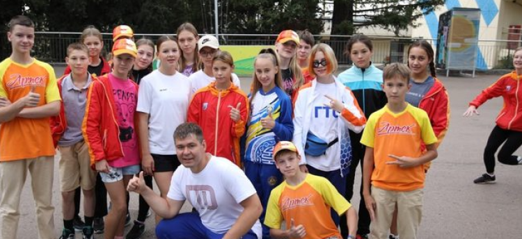 Фестиваль ГТО среди школьников в Артеке 2023 - фото8