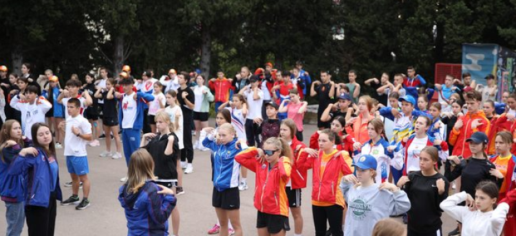 Фестиваль ГТО среди школьников в Артеке 2023 - фото9