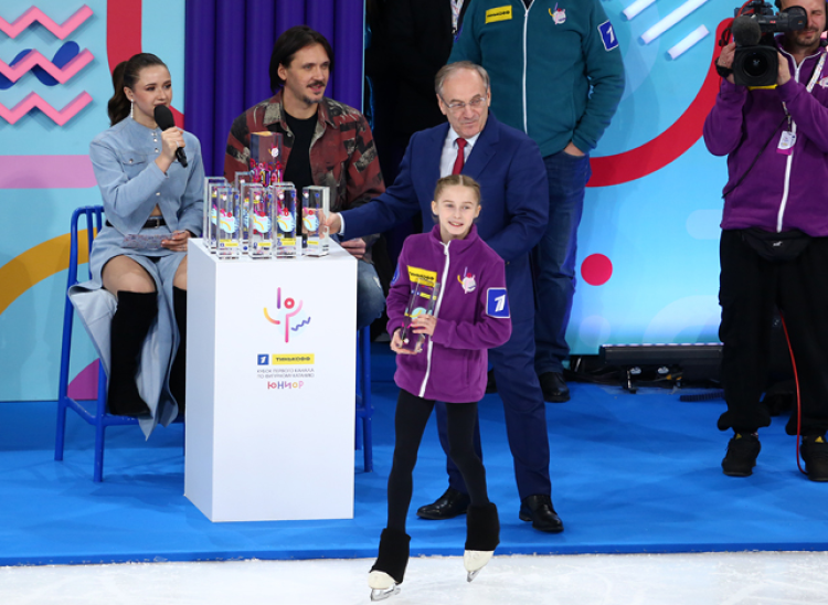 Фигурное катание - Калуга командный Кубок Первого канала юниоры 2023 - фото15