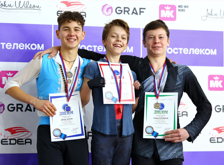 Фигурное катание - Московские звезды юниоры юниорки - фото3