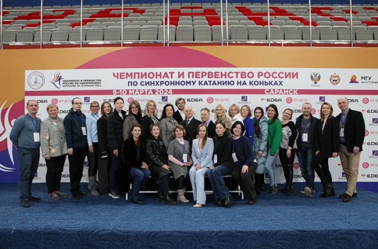 Фигурное катание - Саранск 2024 синхронное кмс - фото10