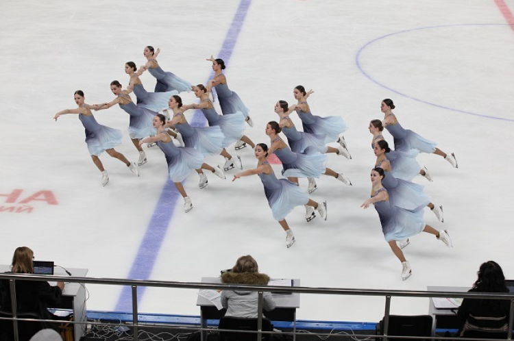 Фигурное катание - Саранск 2024 синхронное кмс - фото2