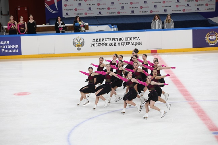 Фигурное катание - Саранск 2024 синхронное кмс - фото3