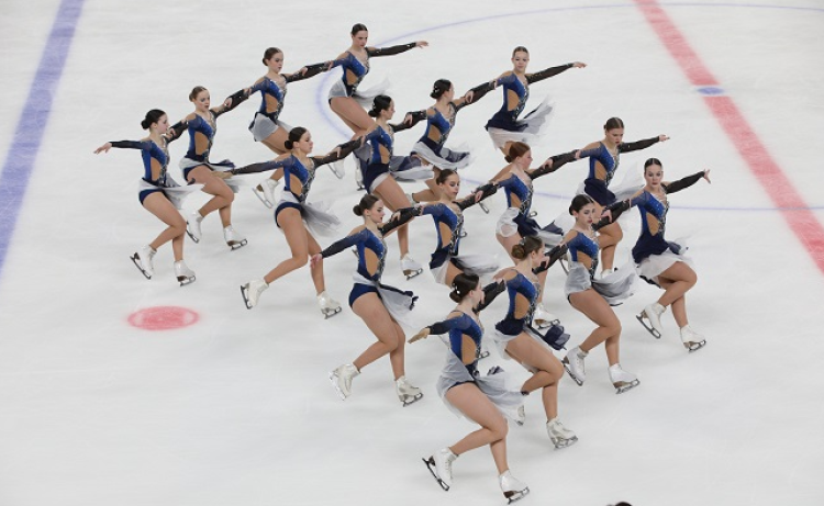 Фигурное катание - Саранск 2024 синхронное кмс - фото5