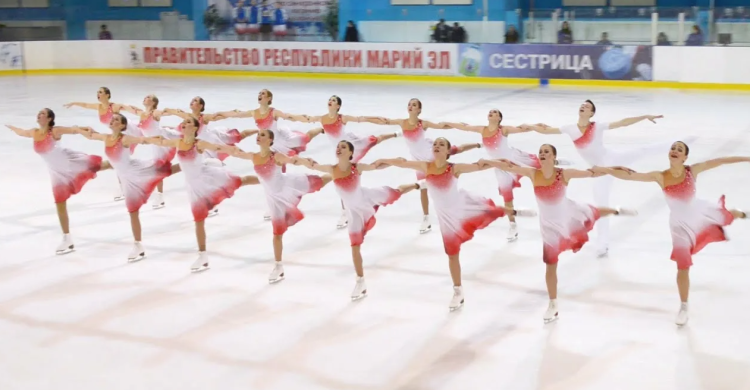 Фигурное катание - синхронное - Йошкар-Ола Марийские встречи - анонс-фото1