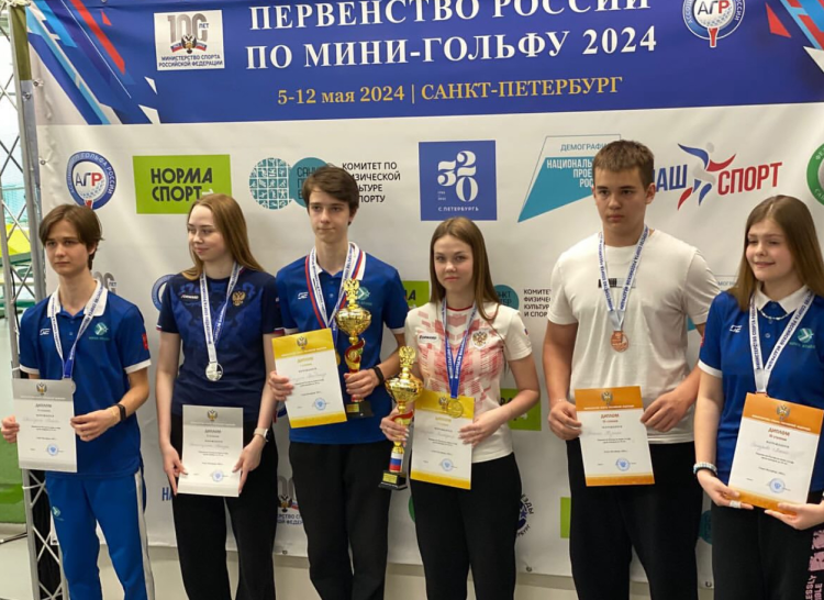 Гольф - СПб 2024 мини-гольф 10-19 лет - фото5