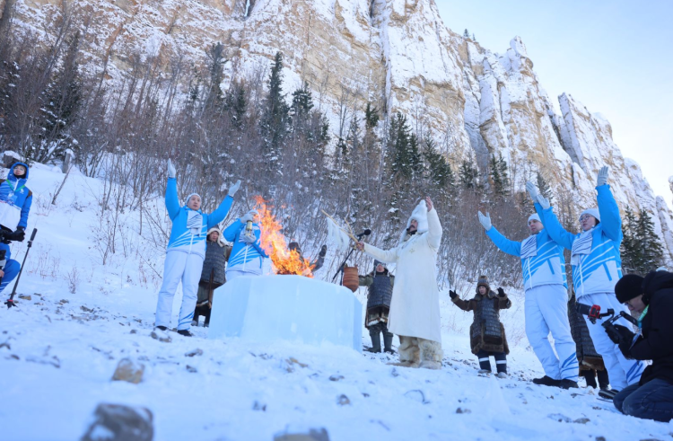 Игры Дети Азии - Якутск - зажжение огня Игр - фото1