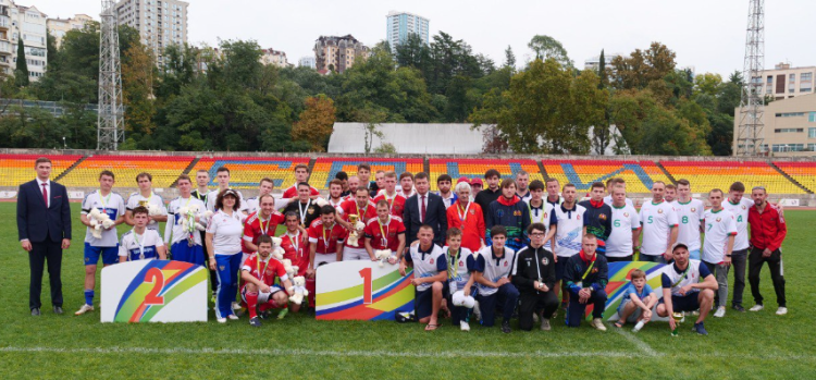 Игры паралимпийцев Мы вместе Спорт - футбол итоги - фото1