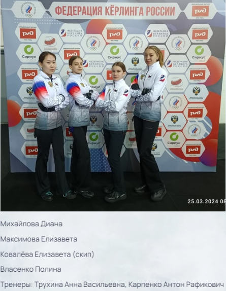 Керлинг - Сириус 2024 юниорки до 22 лет - фото14