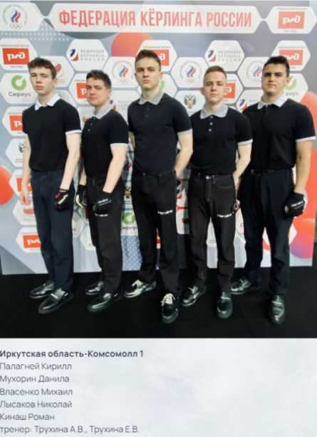 Керлинг - Сириус 2024 юниоры до 22 лет - призеры1