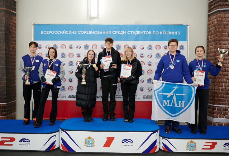 Керлинг - студенты Самара - смешанные пары и микст-команды - фото1