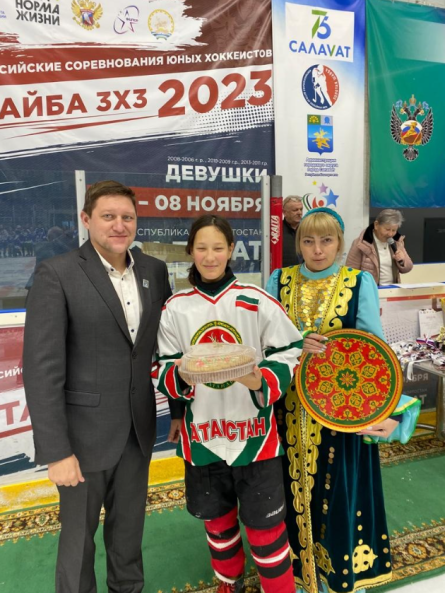 Хоккей - КДХЛ Золотая шайба 3х3 - Салават 2023 девушки - фото17