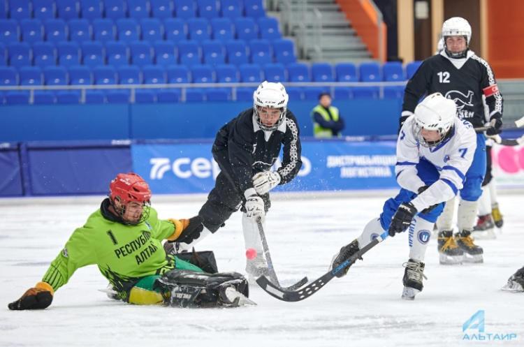 Хоккей с мячом - Иркутск чемпионат СЛХМ 2023 - фото1