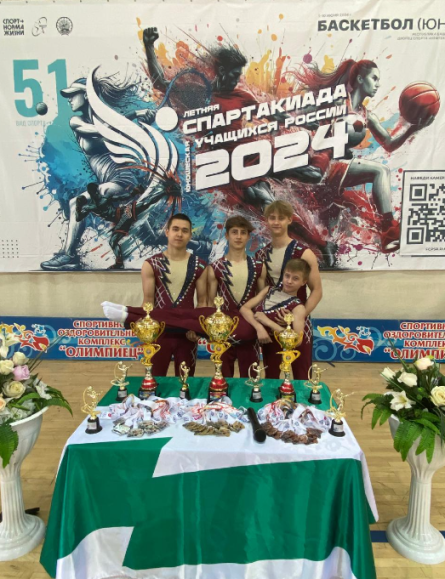 Летняя Спартакиада учащихся - баскетбол юноши 2024 - Салават - фото1