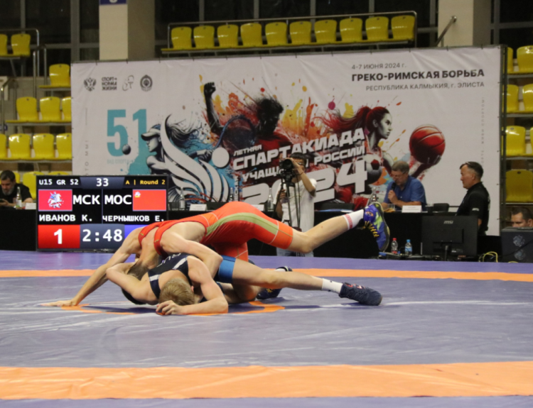 Летняя Спартакиада учащихся - борьба греко-римская 2024 - Элиста - фото2