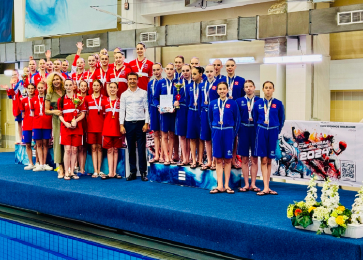 Летняя Спартакиада учащихся - синхронное плавание - Пенза 2024 - фото7