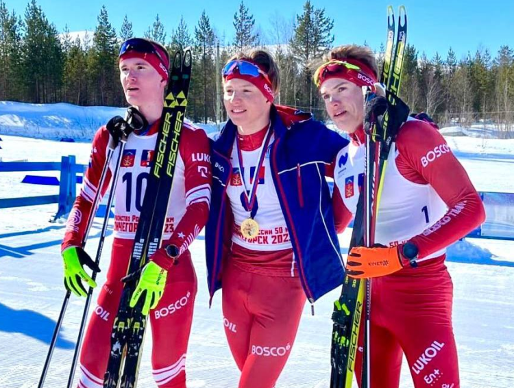 Лыжные гонки - Мончегорск - марафон юниоры 19-20 лет - фото3