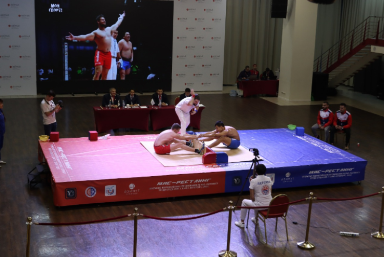 Мас-рестлинг - СПб 2023 студенты - фото1