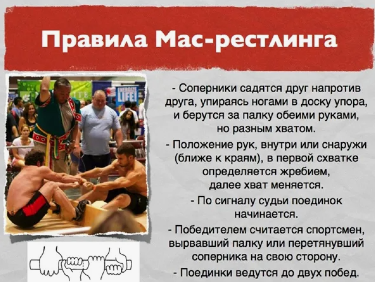 Мас-рестлинг - Суздаль 18-21 год 14-15 лет 12-13 лет - правила