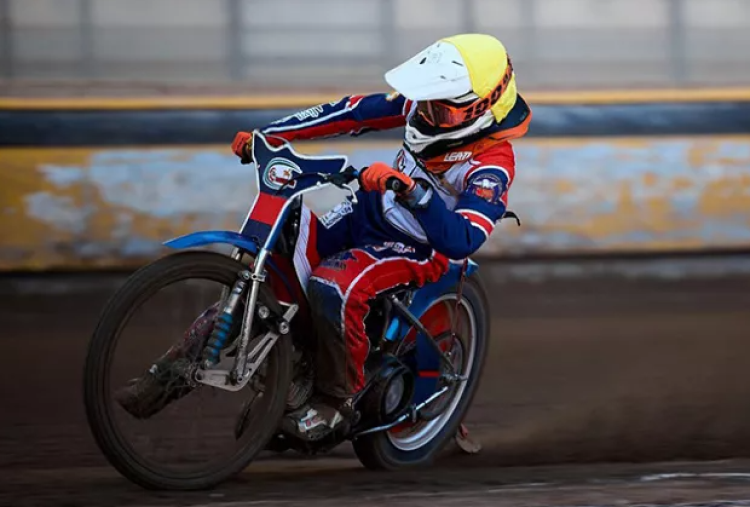 Мотоспорт - Октябрьский и Балаково - полуфиналы - гонки на гаревой дорожке - фото1