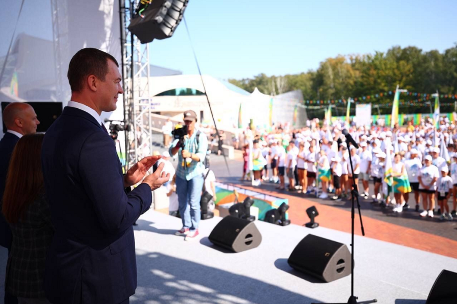 Новости министра - посещение финала Всероссийского марафона Земля спорта в Светлогорске - фото10