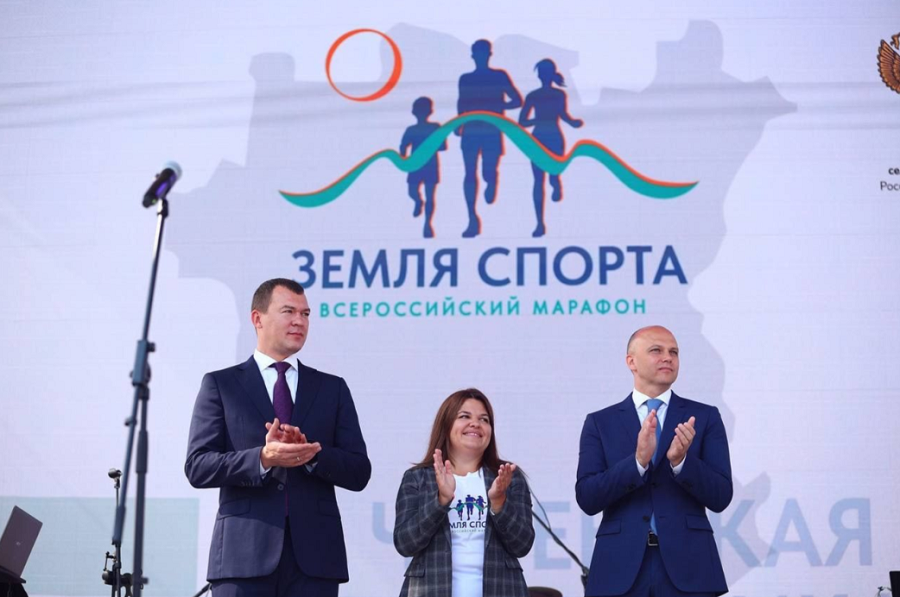 Новости министра - посещение финала Всероссийского марафона Земля спорта в Светлогорске - фото11