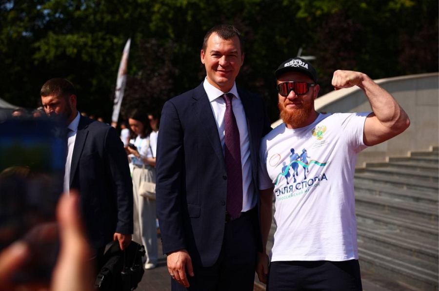 Новости министра - посещение финала Всероссийского марафона Земля спорта в Светлогорске - фото4