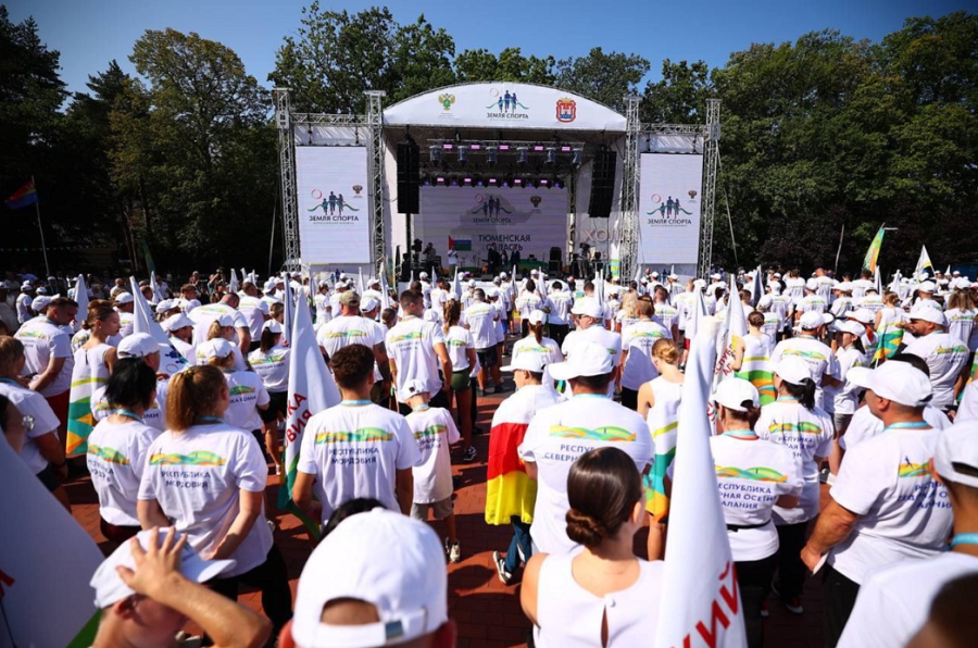 Новости министра - посещение финала Всероссийского марафона Земля спорта в Светлогорске - фото5