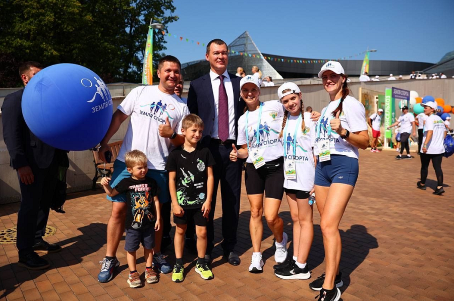 Новости министра - посещение финала Всероссийского марафона Земля спорта в Светлогорске - фото6