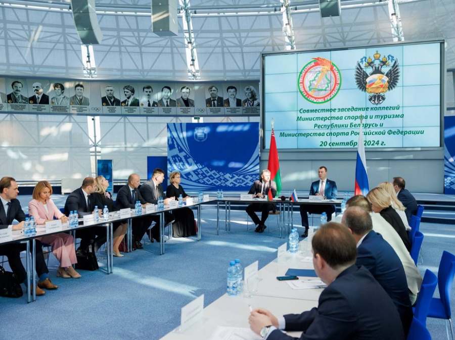 Новости министра - совместное заседание коллегий Минспортов России и Белоруссии в Минске - фото1