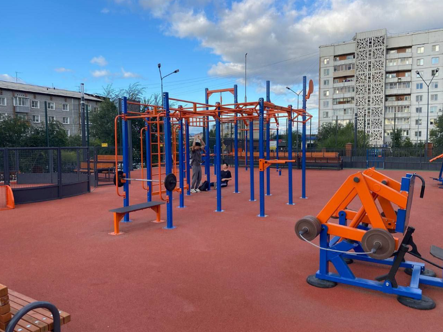 Новости министра - ВЭФ-2024 открытие спортобъектов в Бурятии в режиме ВКС - фото4