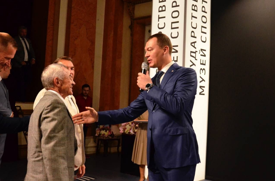 Новости министра - визит в филиал Музея спорта в СПб и НГУ им. Лесгафта - фото1