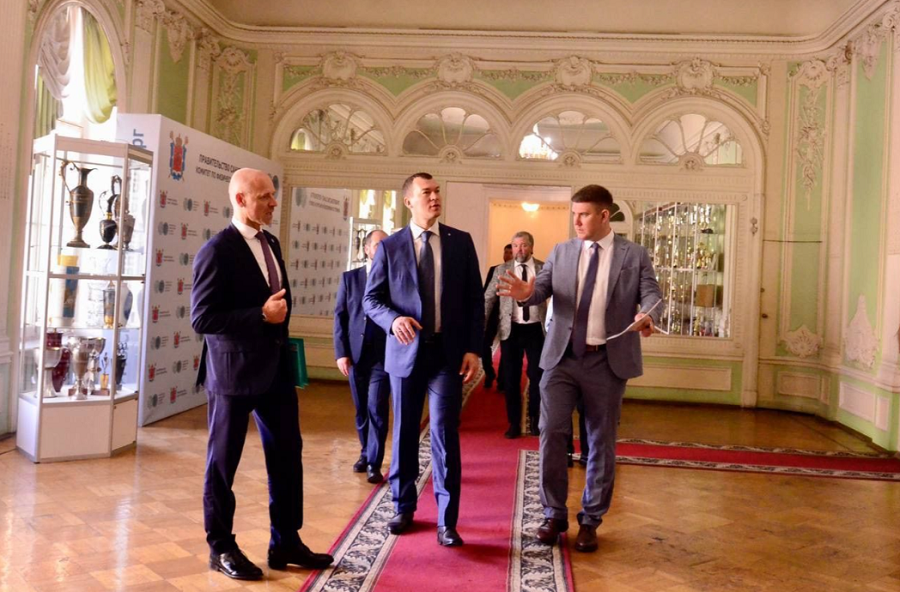 Новости министра - визит в филиал Музея спорта в СПб и НГУ им. Лесгафта - фото10