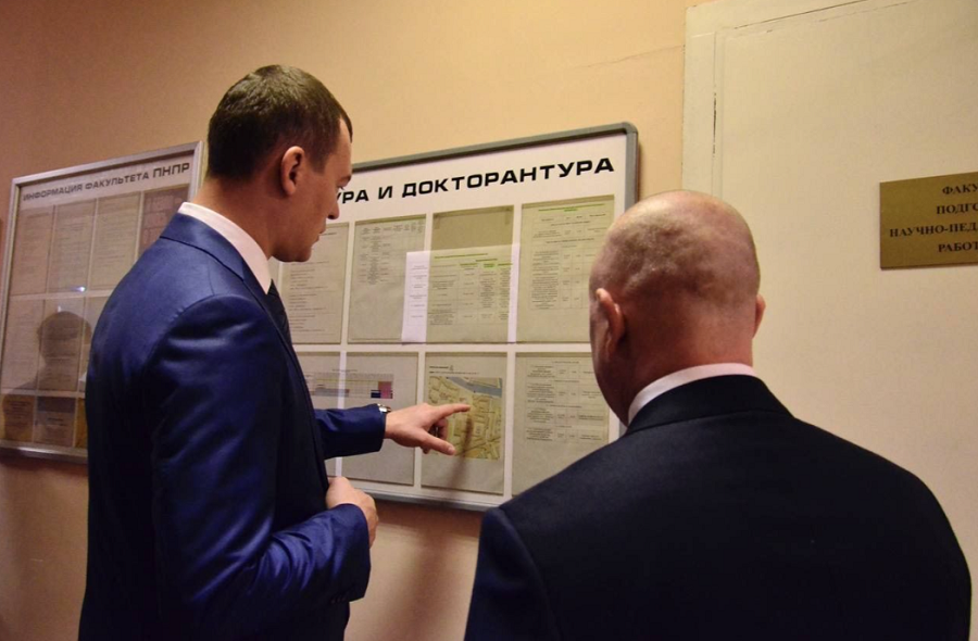 Новости министра - визит в филиал Музея спорта в СПб и НГУ им. Лесгафта - фото13