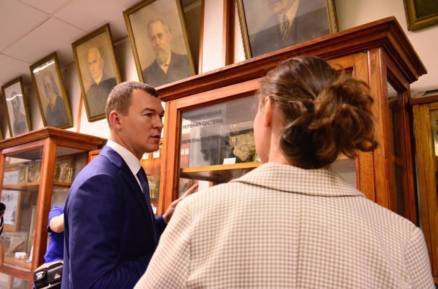 Новости министра - визит в филиал Музея спорта в СПб и НГУ им. Лесгафта - фото16