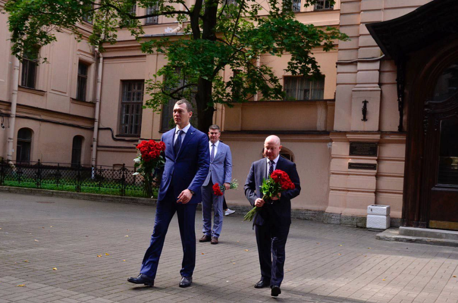 Новости министра - визит в филиал Музея спорта в СПб и НГУ им. Лесгафта - фото19