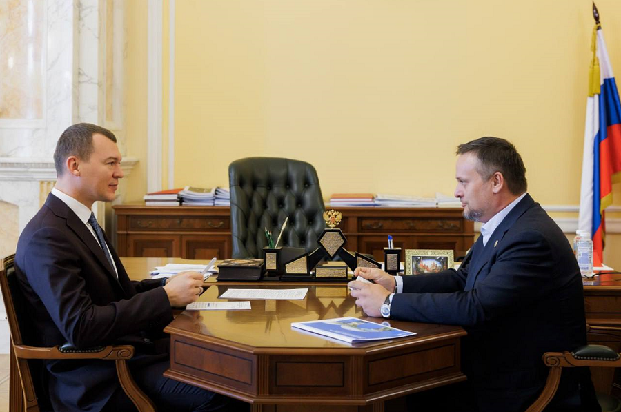 Новости министра - встреча с губернатором Новгородской области Андреем Никитиным - фото2