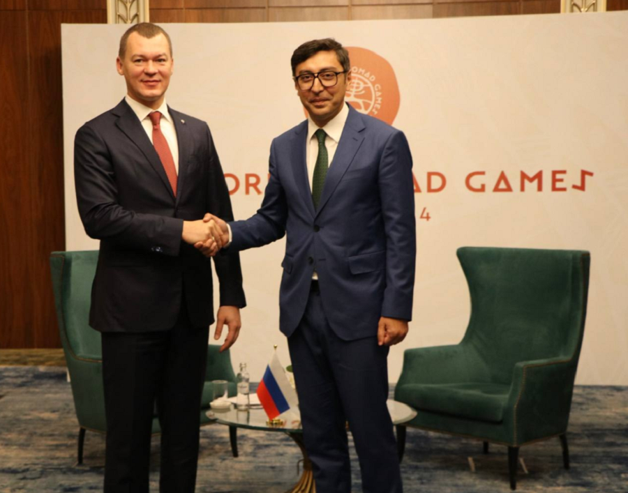 Новости министра - встреча с Министром спорта Азербайджана Фаридом Гаибовым - фото3