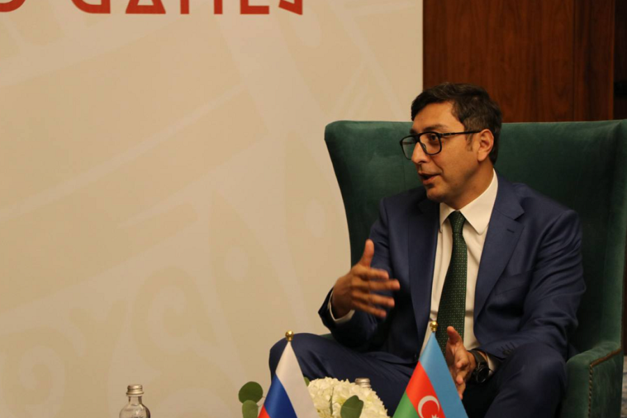 Новости министра - встреча с Министром спорта Азербайджана Фаридом Гаибовым - фото4