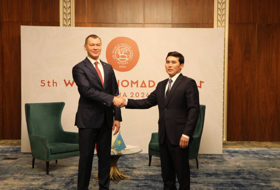 Новости министра - встреча с Министром спорта Казахстана Ерболом Мырзабосыновым - фото1