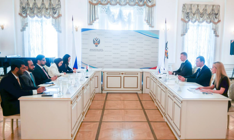 Новости министра - встреча с Послом ОАЭ в России Есса Альджабером - фото1