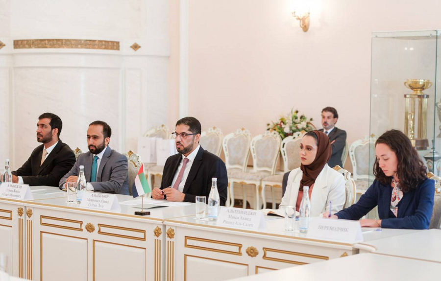 Новости министра - встреча с Послом ОАЭ в России Есса Альджабером - фото3